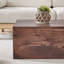 Table basse de 39,3 x 23,6 x 12 po, finition noyer - rehausse le grain de bois luxueux de 47,57 lb.-1815420923