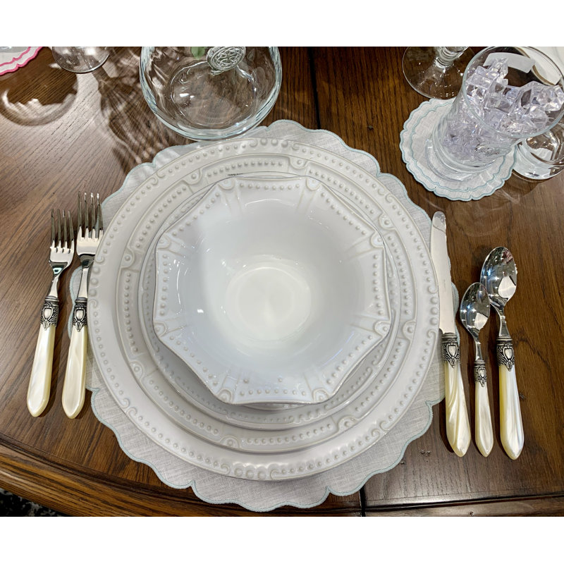 Oxford Stainless Steel Pierced Table Spoon