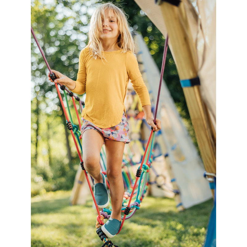 Heavy-Duty UV-Protected Nylon Rambler Rope Bridge
