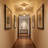 11.8" Flush Mount Ceiling Light Metal Star Fixtures with Gold Modern Globe Glass for Living Room Bedroom-877312987
