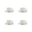 Carrara Porcelain Dinnerware Set - Service for 4