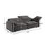 Canapé en chenille 92,5 po Louai-87843450