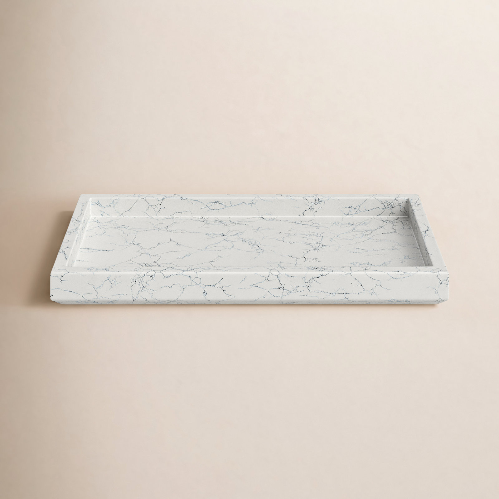 Oxie Stone Bathroom Accessory Tray