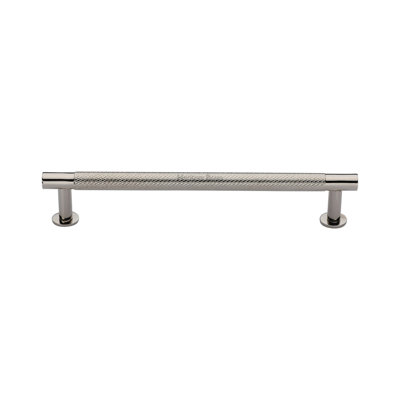 Heritage Brass Heritage Cabinet Pull Partial Knurled Design with Rose