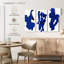 Rayures bleu marine abstraites Avery-108084184