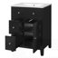 Meuble-lavabo moderne 24 po avec lavabo en céramique-1628126296