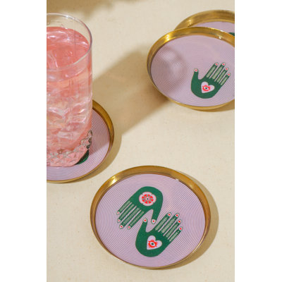 Ensemble de sous-verres Mystical Hands