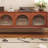Retro design solid wood TV cabinet