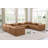 Ivion Upholstered U-Shaped Sectional Reversible-94884366