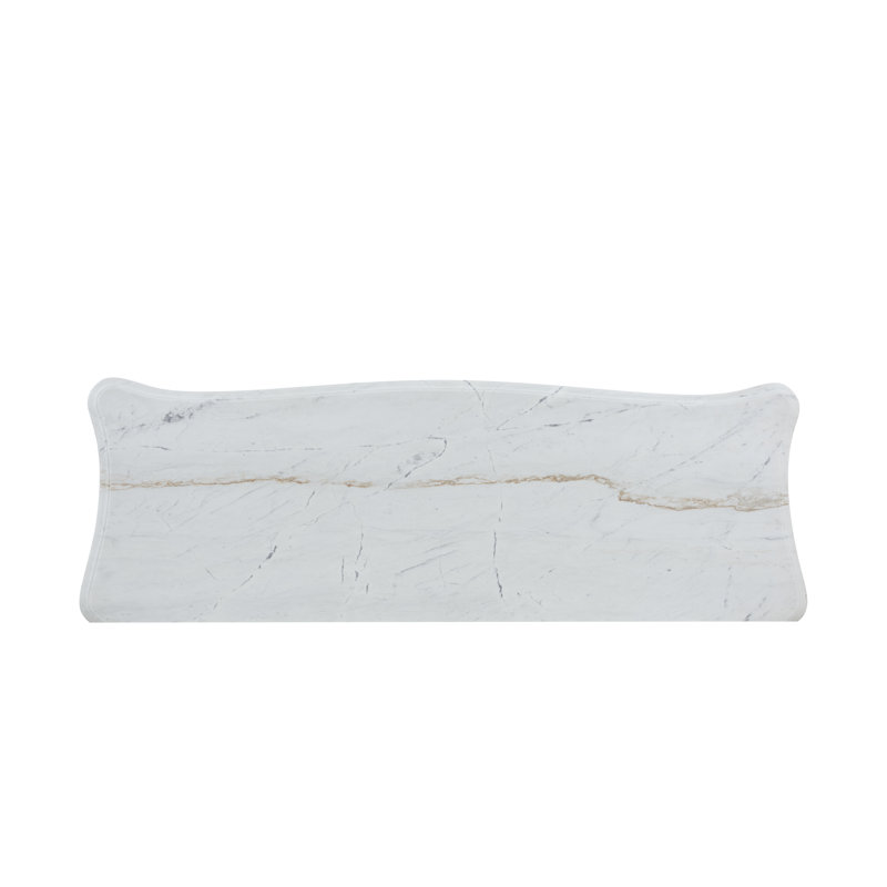 Spencer London 74'' W Marble Console Table