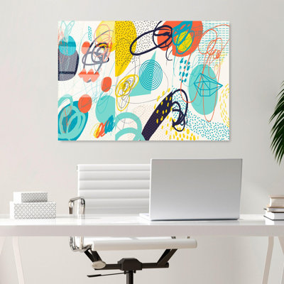 Stunning Tempered Glass Wall Art Painting, 27.6 x 39.4 inches | 100% Tempered Glass, Thickness: 0.16 inches | Elegant Home Decor for Living Room or Office, Durable & Easy to Clean, Perfect Gift Idea