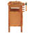 Hassiel 48.8'' W Solid Wood Top Workbench