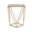 TABLE D'APPOINT CRÉATIF SIMPLE EN VERRE