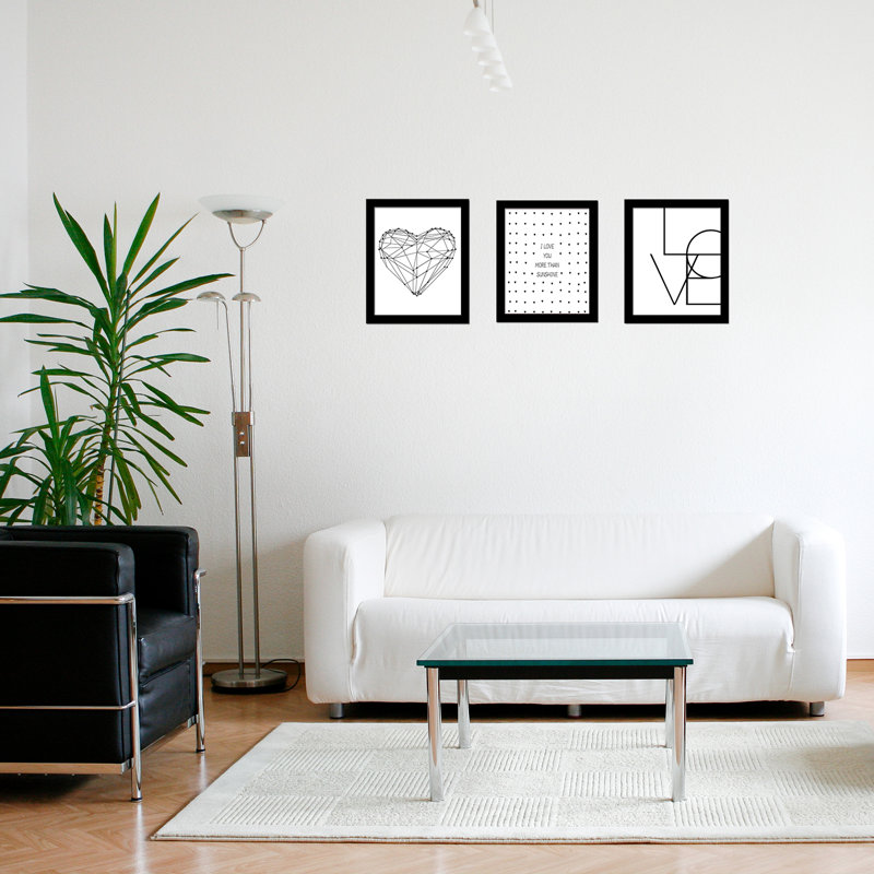3 Piece Single Picture Frame Print