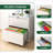 File Cabinets | 2 Drawer Locking Lateral File Cabinet, Metal, Fits Letter/Legal/A4 Hanging Files, Snow White | Modern | Office-102151063
