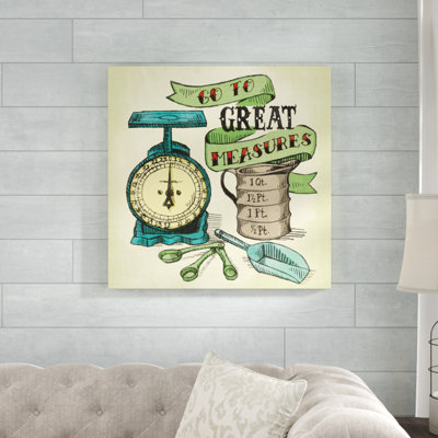 Retro Bakery Green I by Mary Urban - No Frame Print on Canvas