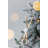 S/6 10.5X4" Wood Skis Ornament