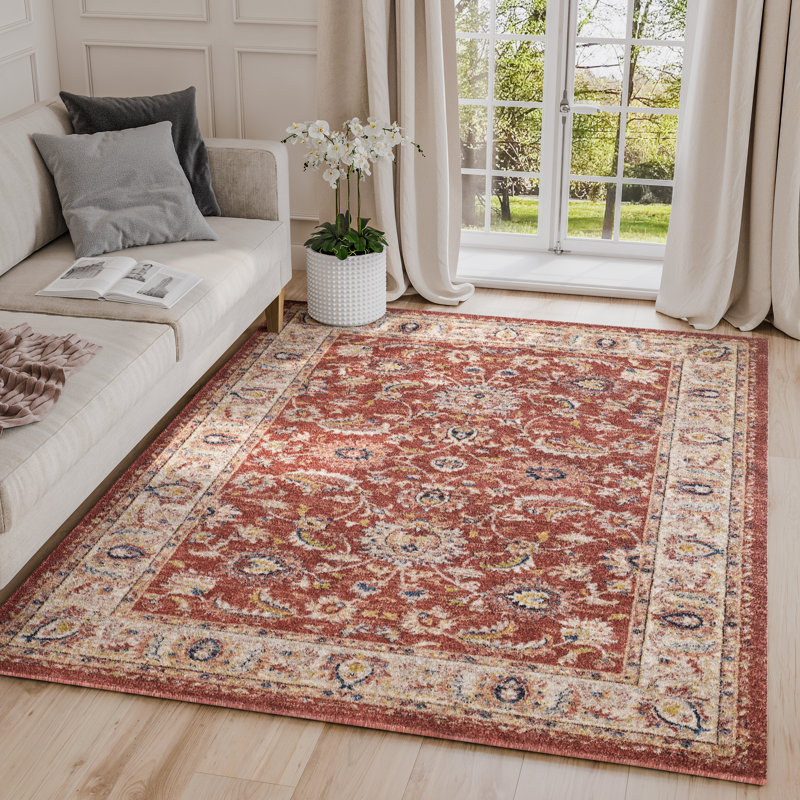 Bourgoin Oriental Indoor Rug, Rectangle 4' x 6'