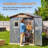 Outdoor Storage Shed Metal Shed-123247012