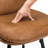 26" Swivel Upholstered Counter Stool With Metal Frame-855743226