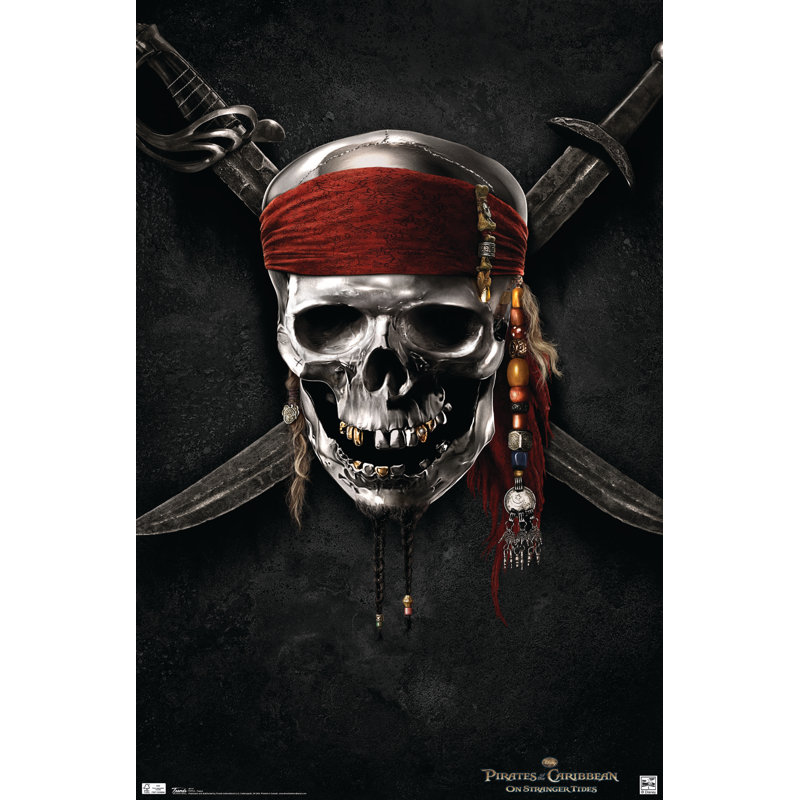 Impression sur papier 4-teases pirates de the caraïbes