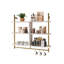 105.5cm W Metal Wall Mounted Shelving Unit