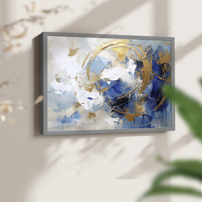 Abstract Series-CLVI -Framed Print - Restickable