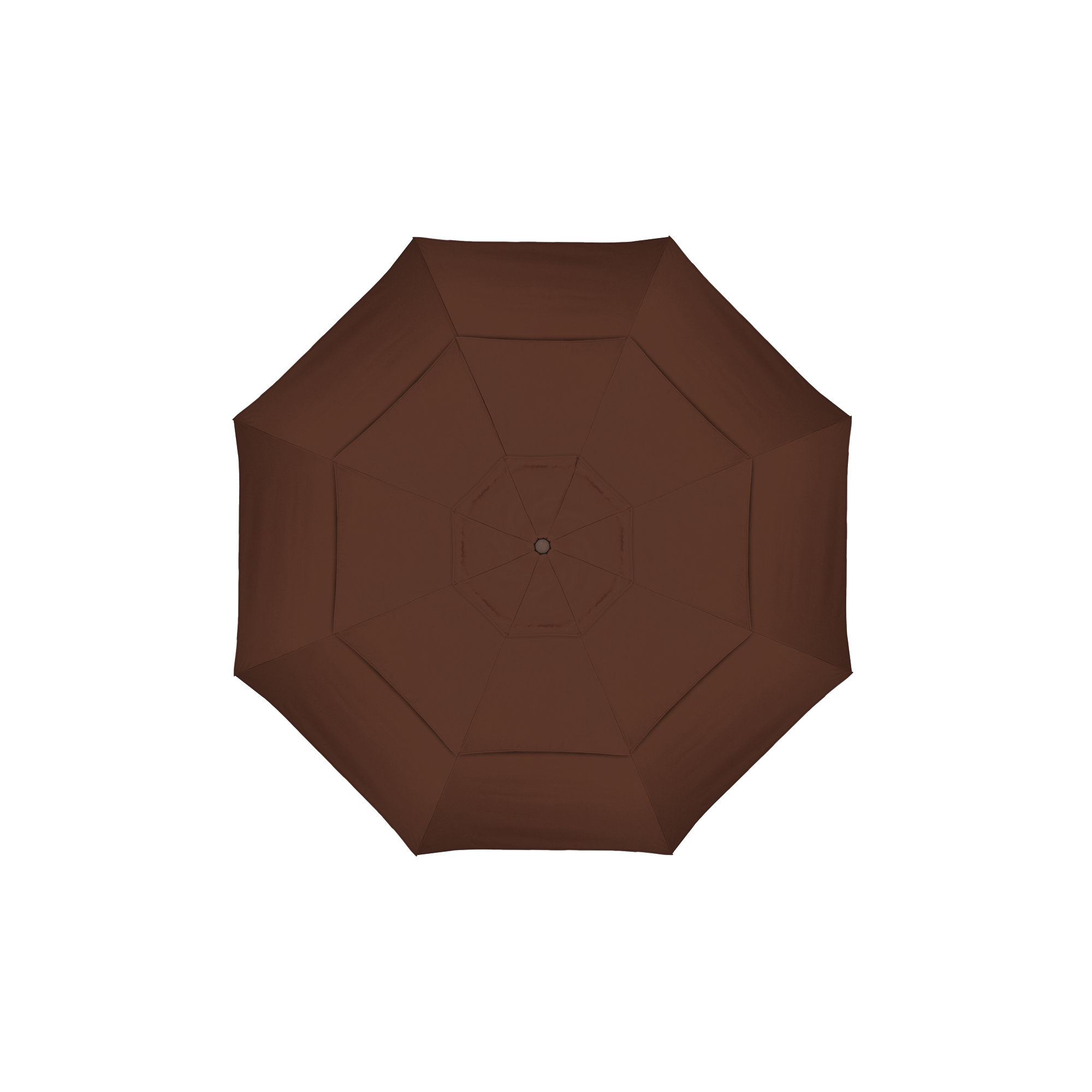 Broadmeade 132'' Sunbrella® Outdoor Umbrella, Canvas Bay Brown Sunbrella® Canvas