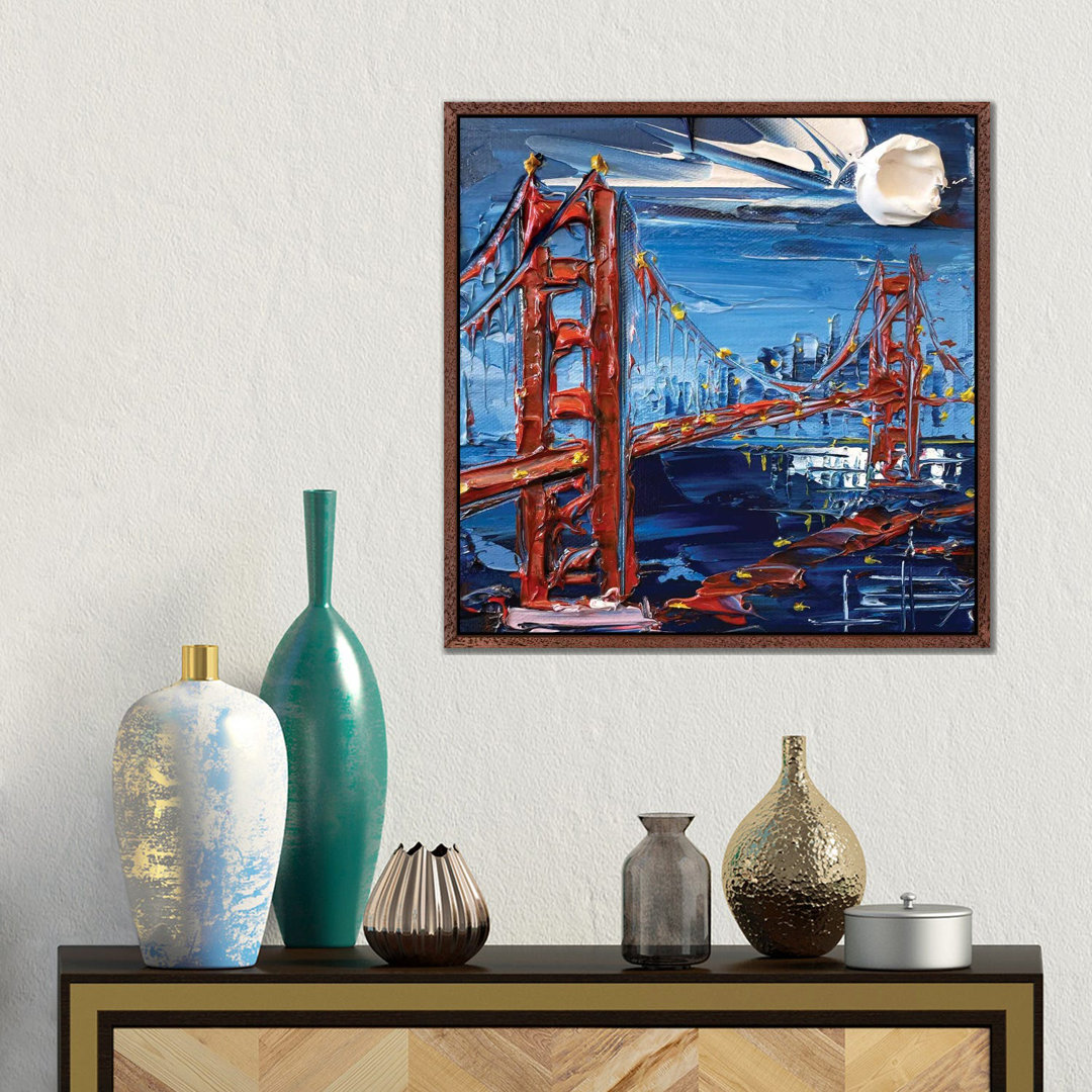 San Francisco Evening von Lisa Elley - Galerie- Giclée auf Leinwand