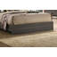 Lit plateforme touffeté-243115923