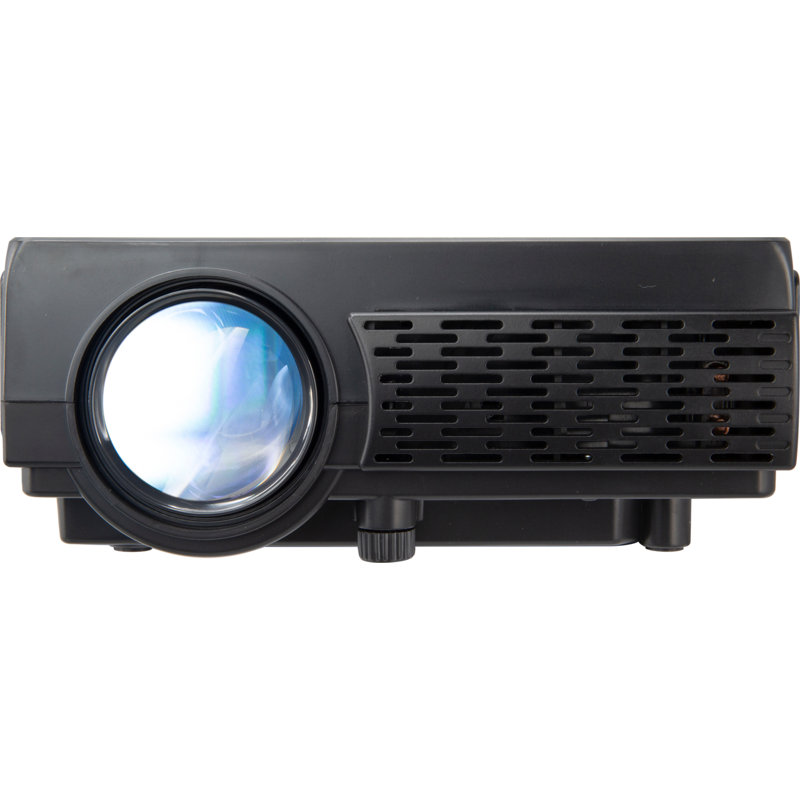 GPX Home Theater Projector 2000 Lumens Portable Projector with Remote Included