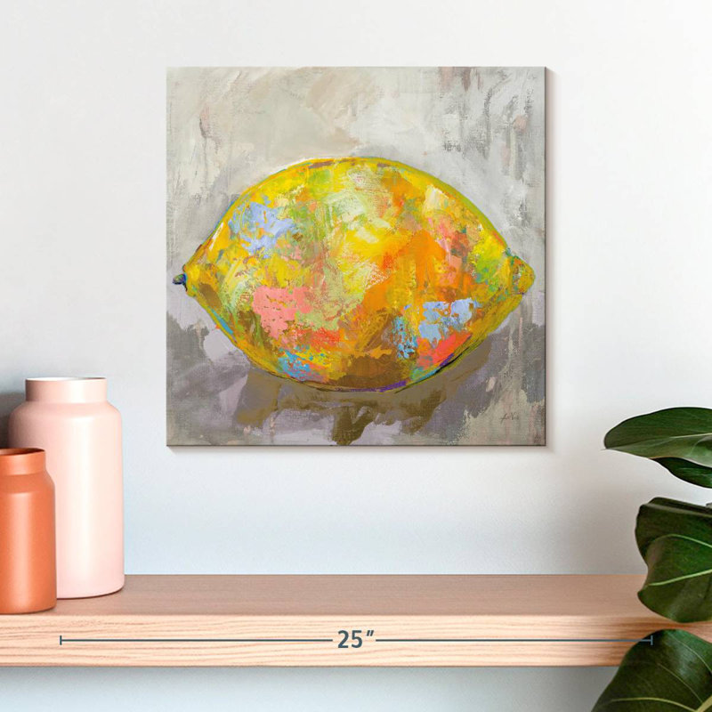 Lemon Neutral, 16" H x 16" W