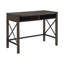 Bureau avec formes de X en métal et casiers ouverts Arsenault-981504454