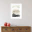 «Ebony Horizon Triptych II» par Jennifer Goldberger - impression encadrée-1003515129-1003515131