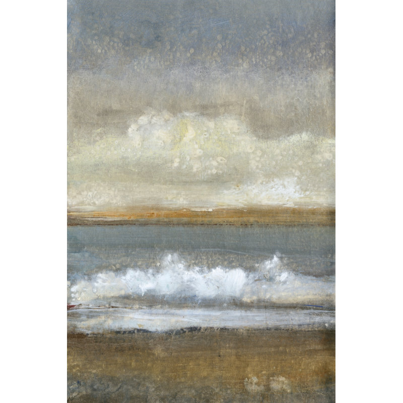 Between Land And Sea II by Timothy O' Toole - Painting on Canvas, 46 cm H x 30 cm W, Wrapped Canvas