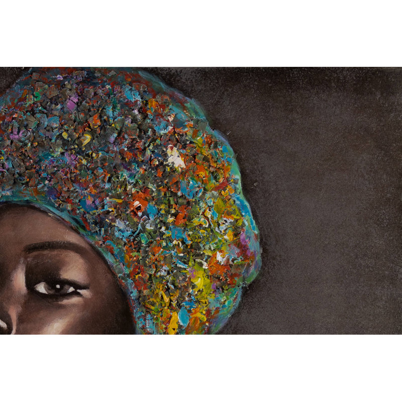 Beauty Of Youth Hand -Painted Acrylic Painting