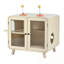 Ishaanvi Enclosure with LED Light and 2 Glass Doors-1265504410