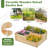 Akadian Wood Raised Garden Bed