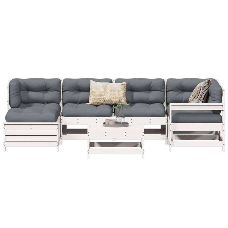 62cm Wide Outdoor L-Shaped Patio Sofa