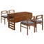 Ensemble de table de salle à manger 5 pièces 47,2 po Modern-447889945-447889944
