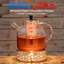 Théière en verre avec infuseur amovible Stovetop Safe Tea Tea