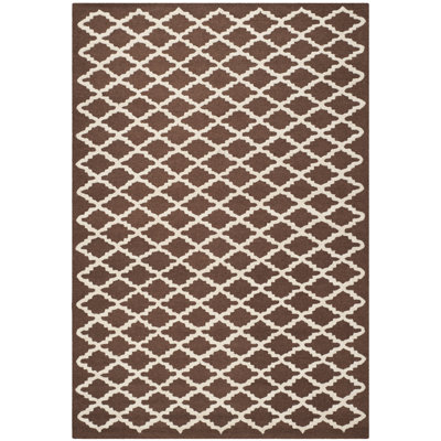 Cannen Hand Tufted Wool Geometric Rug