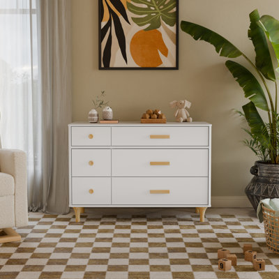Commode double 6 tiroirs Lolly