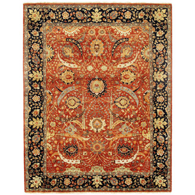 Tabriz Wool Floral Indoor Rug