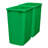 Rev-A-Shelf Polymer Replacement Trash Bin, 2 Pack-96003675-96003674