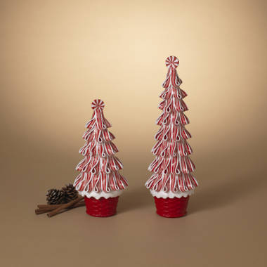 Tabletop Pre Lit Ceramic Christmas Tree With Lights — Rickle.