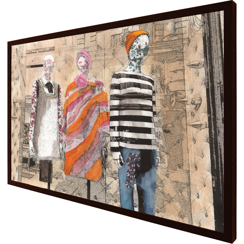 Single Picture Frame Print, 41cm H x 61cm W x 4cm D, Brown
