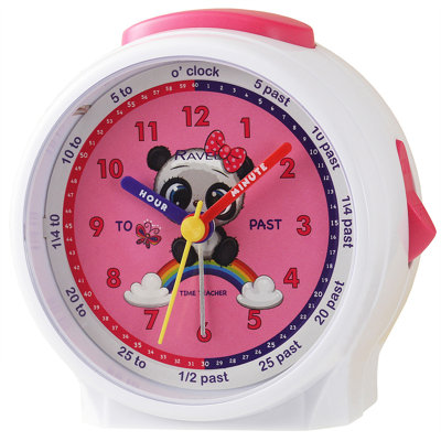 Analogue Quartz Movement / Crystal Alarm Tabletop Clock in