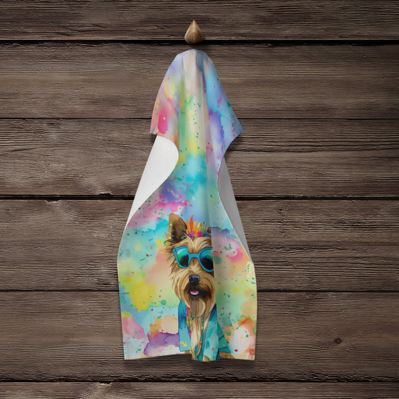 Serviette de cuisine Cairn Terrier Hippie Dawg