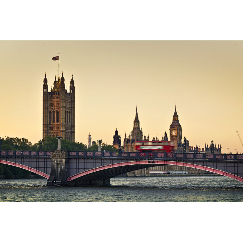 Gardnertown Houses Of Parliament - Wrapped Canvas Print, 61cm H x 91cm W x 3.8cm D